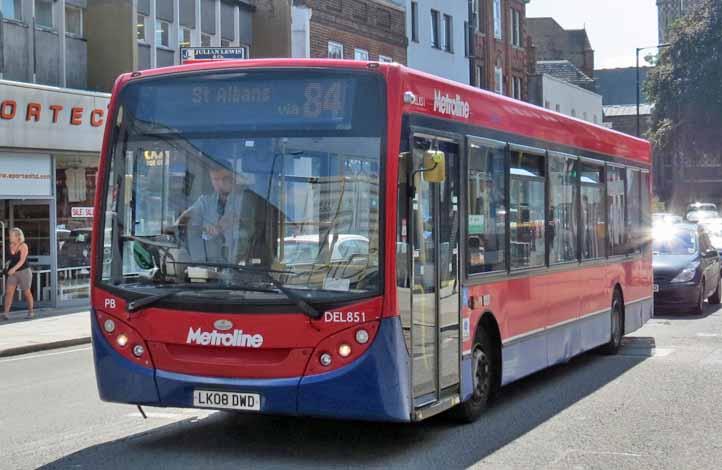 Metroline Alexander Dennis Enviro200 DEL851